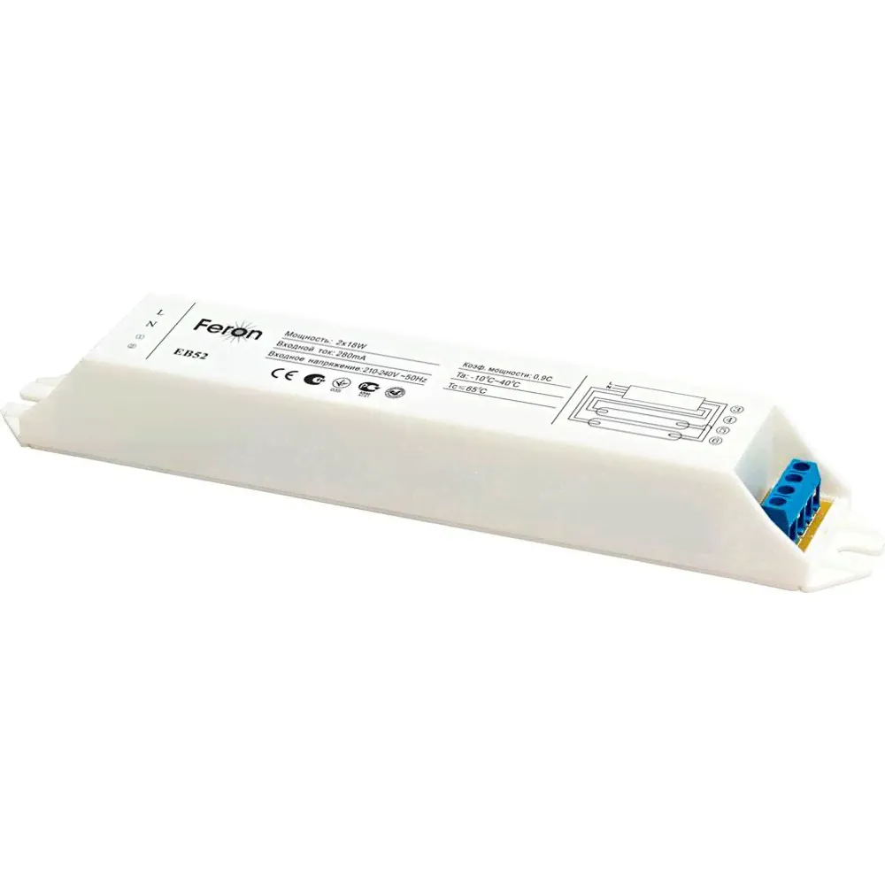 Электронный балласт Feron 2х36W EB52-0