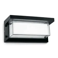 Светильник светодиодный уличный настенный DH502 12W 4000K 230V 540Lm IP54 черный Feron