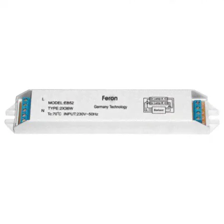 Балласт электронный FERON EB52 2*36W-0