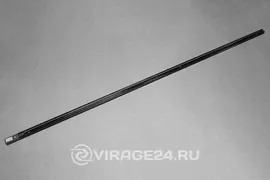 Шинопровод 2м + 2 заглушки+ крепление черный, Feron 10341