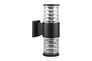 Светильник садово-парковый НБУ DH0802 2*60W, 2*E27, 230V, IP54, цвет черный, 175*108*320мм, Feron 06298