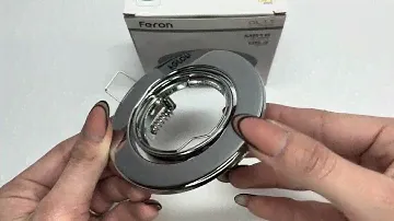 Врізний точковий світильник FERON DL11 MR-16 хром