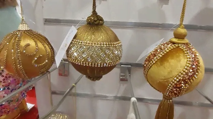 Ёлочные игрушки"KARLSBACH"на выставке "ChristmasBox". Москва. Экспоцентр.