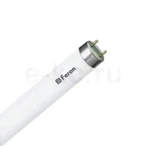 Лампа люминесцентная двухцокольная FLU1 T8 G13 15W 6400K | 03002 Feron